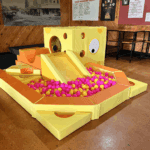 Sweet Cheese slide and Ball Pit soft play Package