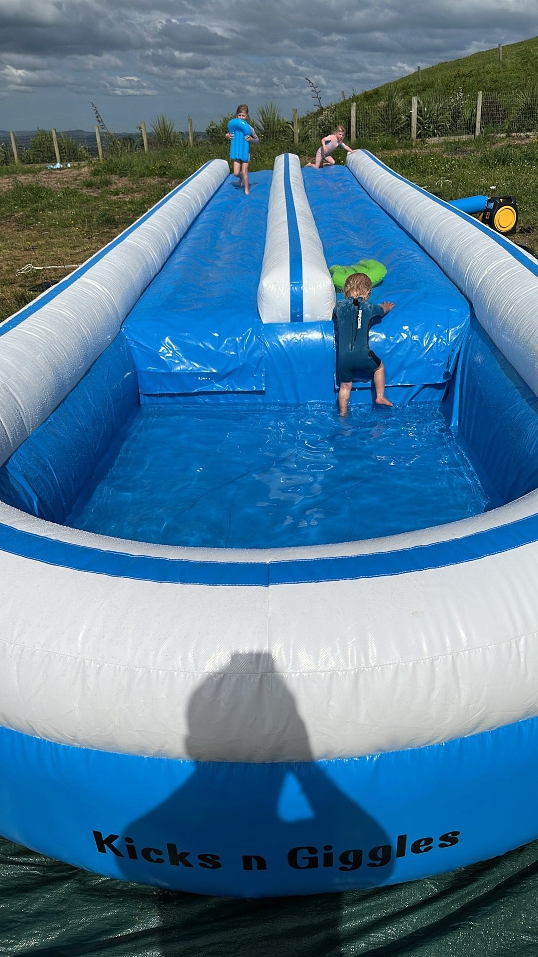 Large 2 Person Water Slide with Plunge pool - Image 2