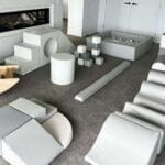Grey and White Soft Play Set
