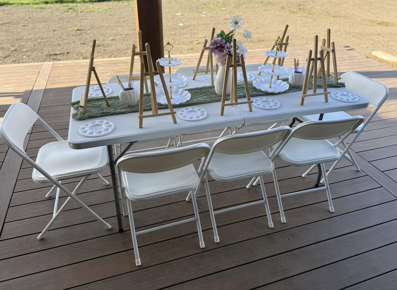 Adult folding table