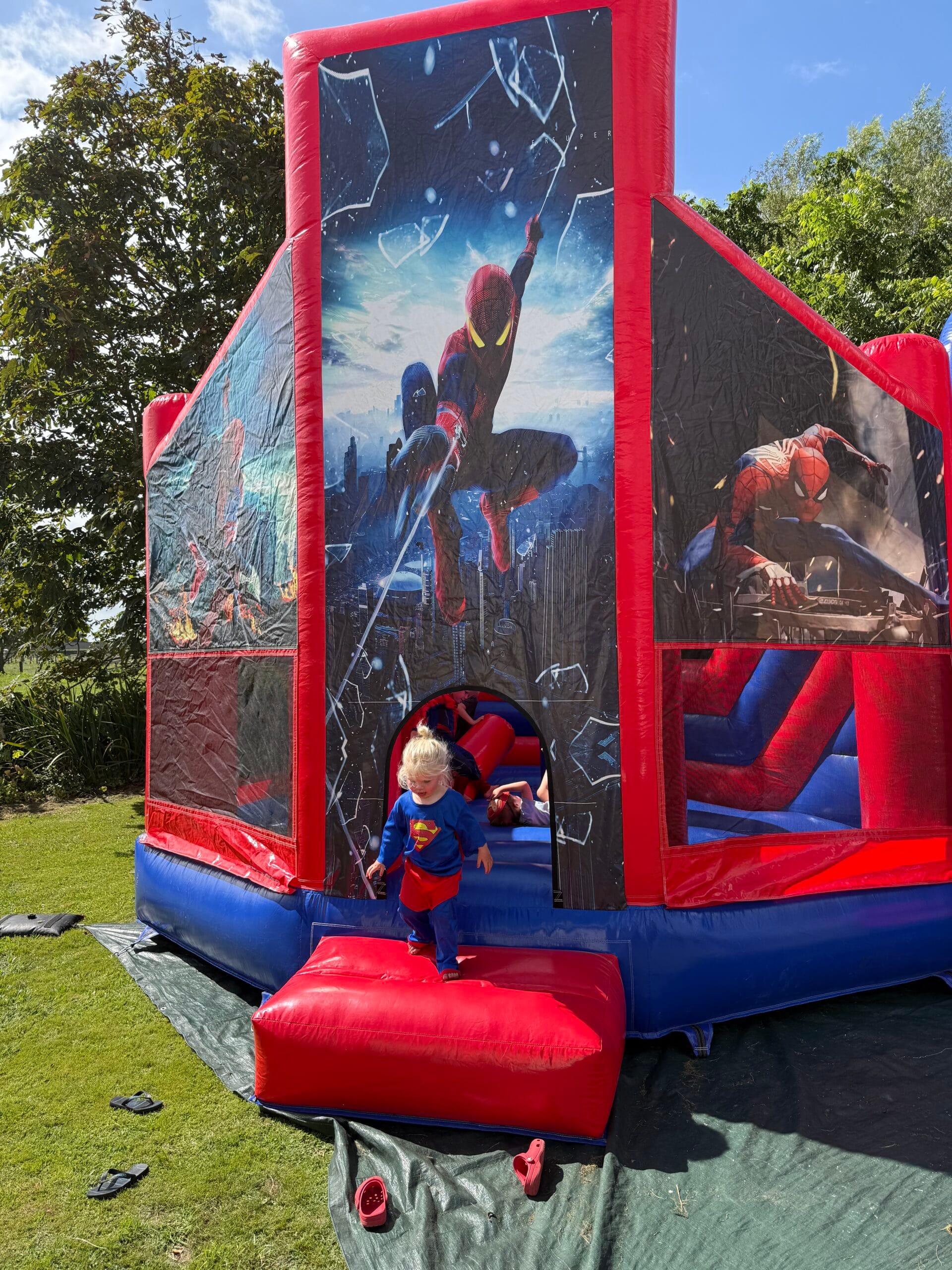 Spiderman Bouncy Castle - Image 2